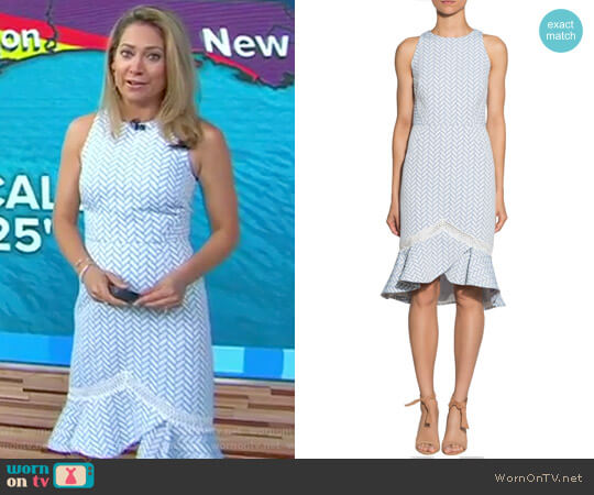 Shoshanna Webster Dress worn by Ginger Zee on Good Morning America