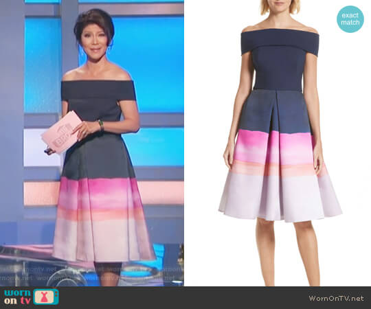 Ted Baker Hollii Dress worn by Julie Chen on Big Brother