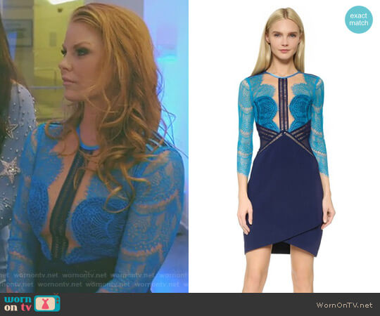 Three Floor Topspin Dress worn by Brandi Redmond on The Real Housewives of Dallas