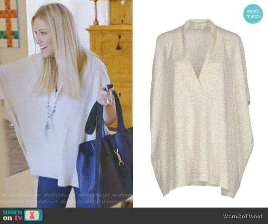 Vince V-Neck Sweater worn by Stephanie Hollman on The Real Housewives of Dallas