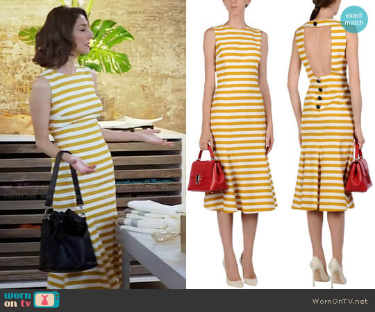 Dolce & Gabbana 3/4 Length Dress worn by Delia (Necar Zadegan) on Girlfriends Guide to Divorce