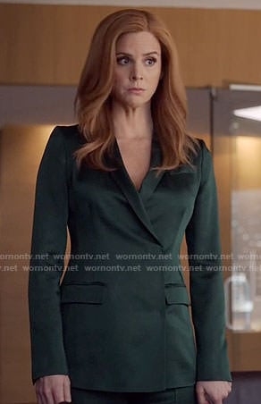 Donna’s green blazer on Suits