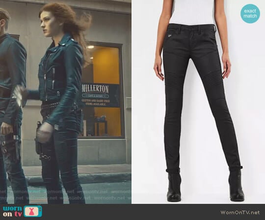 G-Star Raw 5620 Custom Mid Skinny Jeans worn by Clary Fray (Katherine McNamara) on Shadowhunters