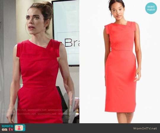 J.Crew Promotion Dress worn by Victoria Newman (Amelia Heinle) on The Young and the Restless