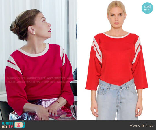 MM6 Maison Margiela Anniv 20 T-shirt worn by Liza Miller (Sutton Foster) on Younger