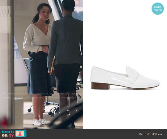 Repetto Michael Loafers worn by Kat Edison (Aisha Dee) on The Bold Type