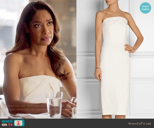 Roland Mouret Electra Dress worn by Jessica Pearson (Gina Torres) on Suits