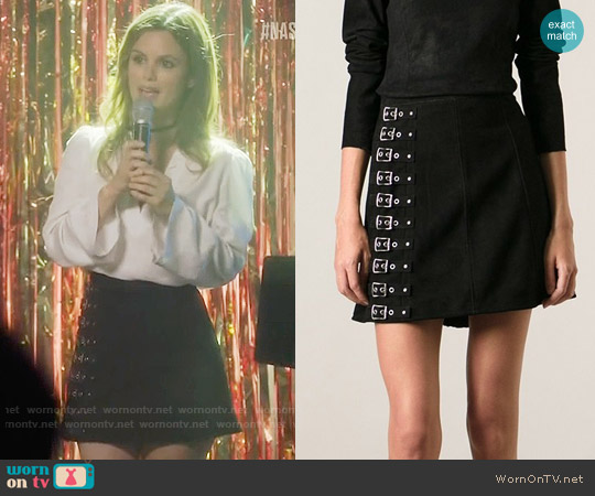 Saint Laurent A-Line Buckle Skirt worn by Alyssa Greene (Rachel Bilson) on Nashville