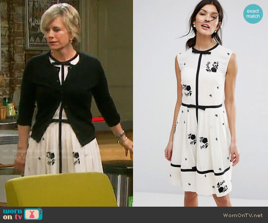 Ted Baker IIVY Dress worn by Kayla Brady (Mary Beth Evans) on Days of our Lives