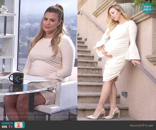 Tiff Marie Maternity The Delancey Dress worn by Carissa Loethen Culiner on E! News