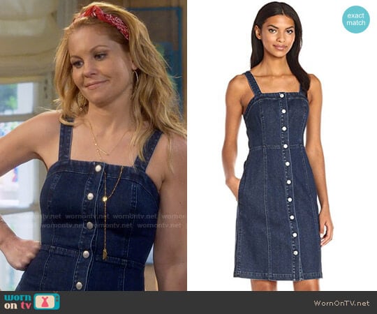AG Adriano Goldschmied Sydney Dress worn by DJ Tanner-Fuller (Candace Cameron Bure) on Fuller House