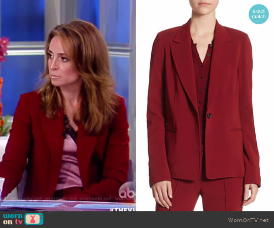 A.L.C. Lapel Collar Blazer worn by Jedediah Bila on The View