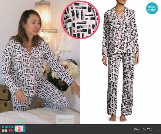 Cosabella Bella Knit Pajama Set worn by Kelly Dodd on The Real Housewives of Orange County