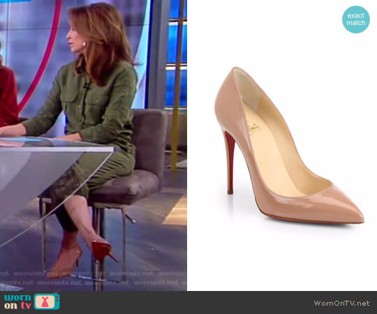 Christian Louboutin So Kate Pointy Toe Pump worn by Jedediah Bila on The View