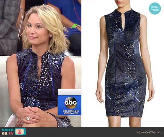 Elie Tahari Arabella Dress worn by Amy Robach on Good Morning America