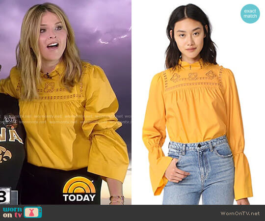 Free People Another Eternity Top worn by Jenna Bush Hager on Today