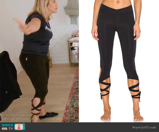 Free People Turnout Legging worn by Vicki Gunvalson on The Real Housewives of Orange County