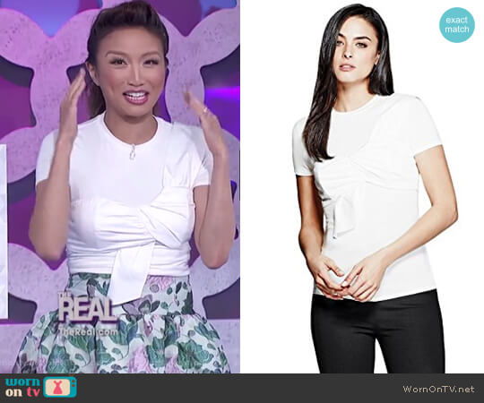Guess by Marciano Joella Top worn by Jeannie Mai on The Real