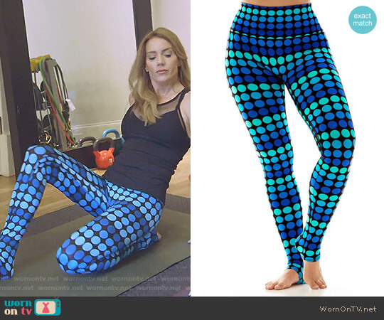 K-Deer Pop Dot Leggings worn by Cary Deuber on The Real Housewives of Dallas