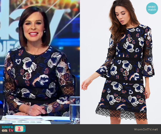 Ministry Of Style Aura Mini Dress worn by Natarsha Belling on The Project