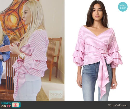 One by Stylekeepers Modern Vintage Top worn by Kameron Westcott on The Real Housewives of Dallas
