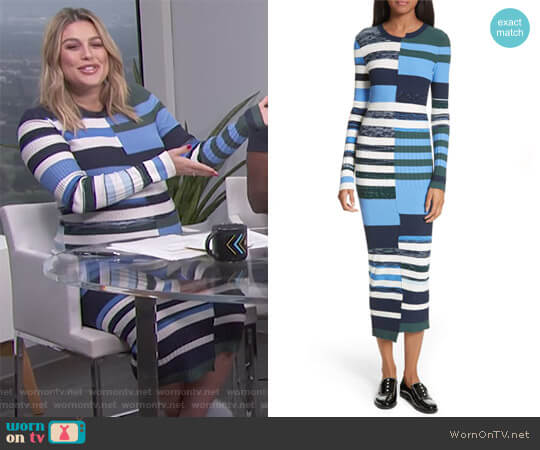 Opening Ceremony Space Dye Maxi Dress worn by Carissa Loethen Culiner on E! News