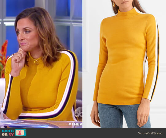 Paper London Kawai Wool Sweater worn by Paula Faris on The View