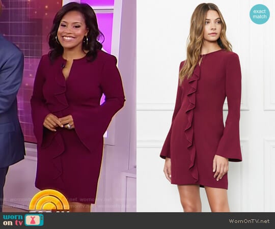 Rachel Zoe Monner Dress worn by Sheinelle Jones on Today