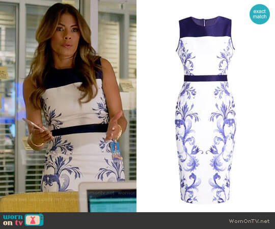 Ted Baker Ritah Dress worn by Kara Lynch (Lisa Vidal) on Being Mary Jane
