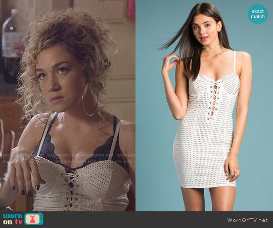 Agaci Stud Muffin Bustier Dress worn by Star Davis (Jude Demorest) on Star