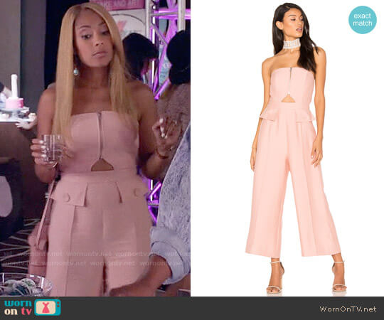 C/Meo No Limit Jumpsuit worn by Tiffany DuBois (Amanda Seales) on Insecure