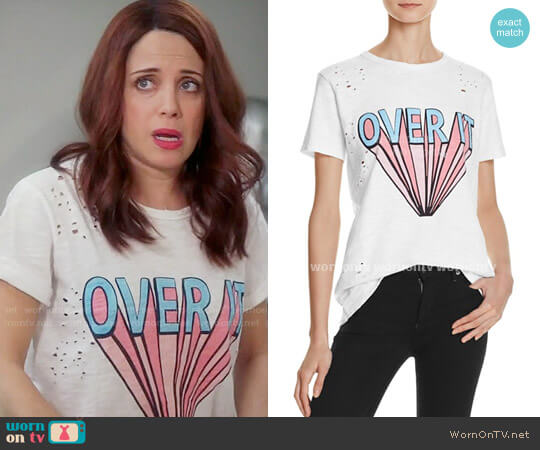 Honey Punch Over It Tee worn by Jo (Alanna Ubach) on Girlfriends Guide to Divorce