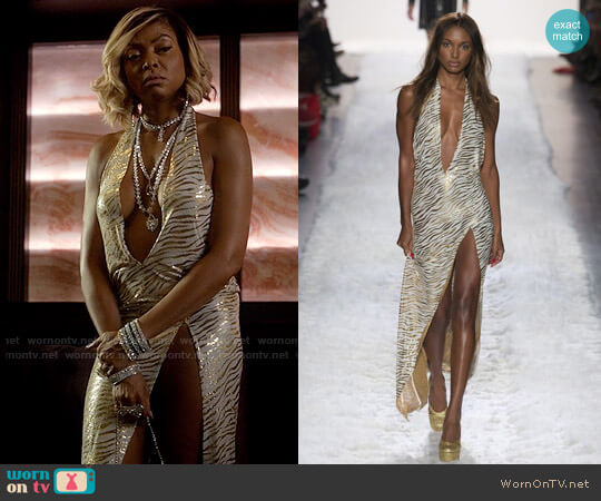 by Jeremy Scott - Fall 2017 Collection worn by Cookie Lyon (Taraji P. Henson) on Empire
