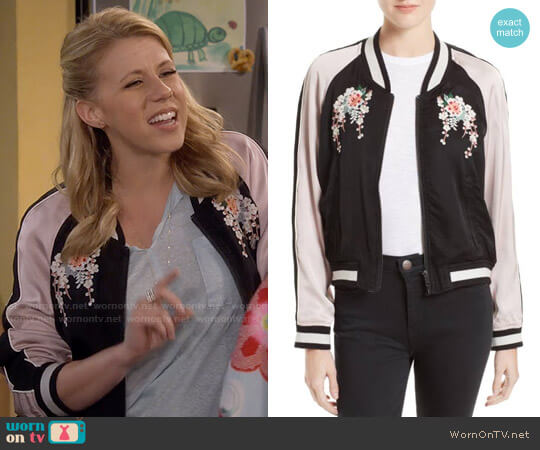 Joie Juanita Jacket worn by Stephanie Tanner (Jodie Sweetin) on Fuller House