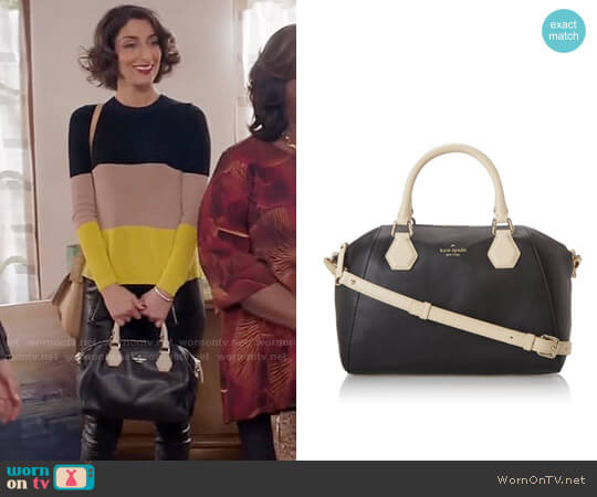 Kate Spade Catherine Street Pippa Bag worn by Delia (Necar Zadegan) on Girlfriends Guide to Divorce