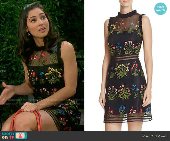 Lucy Paris Gabby Dress worn by Gabi Hernandez (Camila Banus) on Days of our Lives