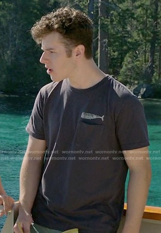 Luke’s whale t-shirt on Modern Family