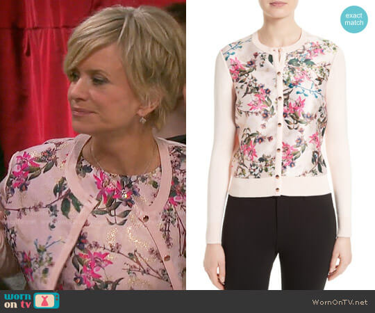 Ted Baker Karlia Cardigan worn by Kayla Brady (Mary Beth Evans) on Days of our Lives