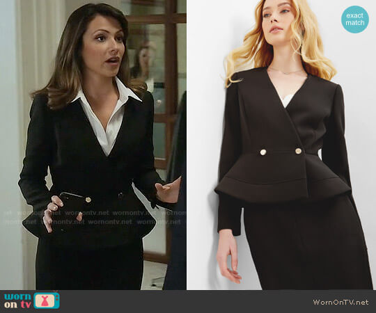 Ted Baker Silaa Jacket worn by Emily Rhodes (Italia Ricci) on Designated Survivor