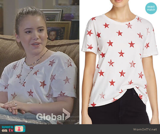 Current Elliott The Freshman Tee worn by Kendra Gable (Taylor Spreitler) on Kevin Can Wait