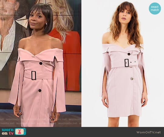 Elliatt Renoir Dress worn by Zuri Hall on E! News