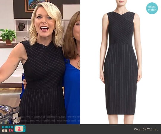 Jason Wu Pinstripe Stretch Dress worn by Megyn Kelly on Today