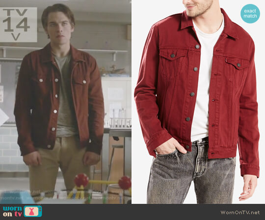 Levis Mens Trucker Jacket worn by Liam Dunbar (Dylan Sprayberry) on Teen Wolf