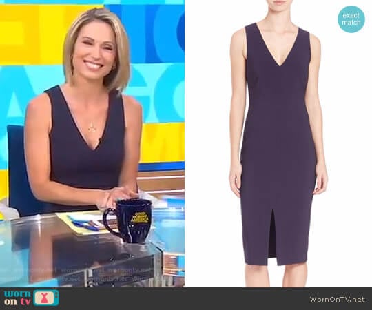 Likely Park Dress worn by Amy Robach on Good Morning America