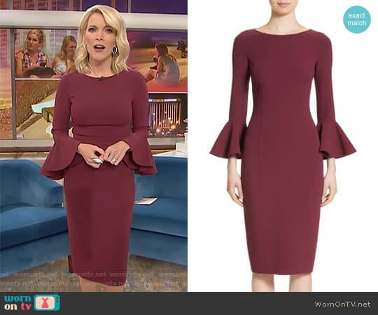 Michael Kors Bell Cuff Sheath Dress worn by Megyn Kelly on Today