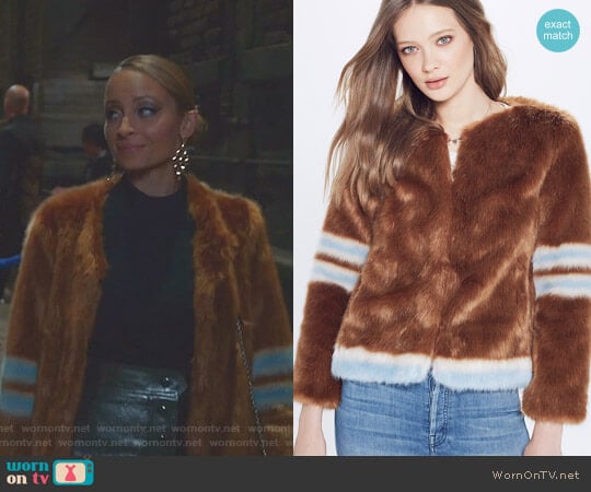 Mother Long Boxy Jacket worn by Portia Scott-Griffith (Nicole Richie) on Great News
