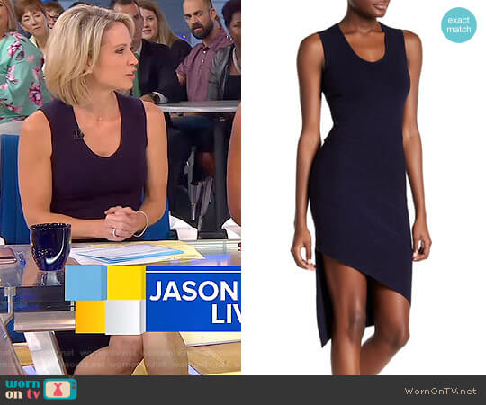 Opening Ceremony Diagonal Seam Dress worn by Amy Robach on Good Morning America