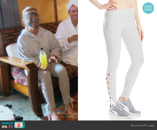 Puma Lace up Leggings worn by Tamra Judge on The Real Housewives of Orange County