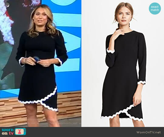 Shoshanna Sutter Dress worn by Ginger Zee on Good Morning America