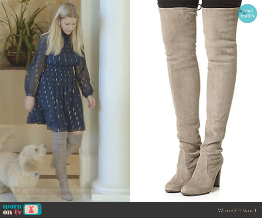 Stuart Weitzman Highland Over the Knee Boot worn by Stephanie Hollman on The Real Housewives of Dallas